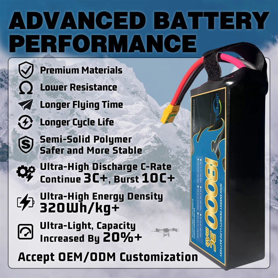 12S Drone Battery 18000mAh
